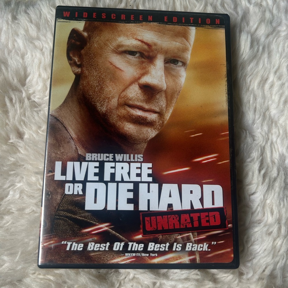 Live Free or Die Hard (Unrated) DVD - Bruce Willis
